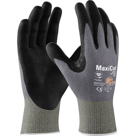 12 Paar MaxiCut® Ultra Schnittschutz-Strickhandschuhe (44-4745) Größe 6 (1/4)
