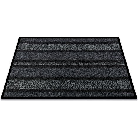 Zerbino antiscivolo per metri lineari ARIZONA 935 esterno, interno, su gomma - grigio  grey 40x60 cm
