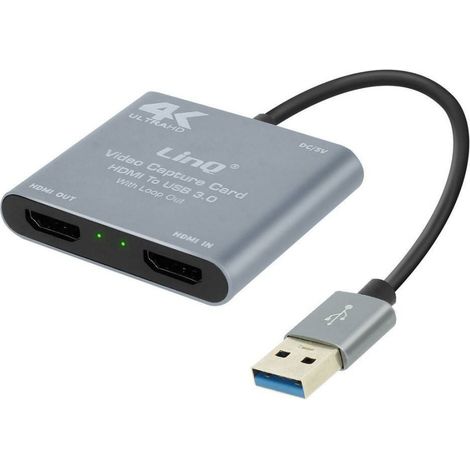 Câble De Capture Vidéo Hdmi Vers Usb Ultra Hd 4k Full Hd 1080p Hdv890 (1/5)