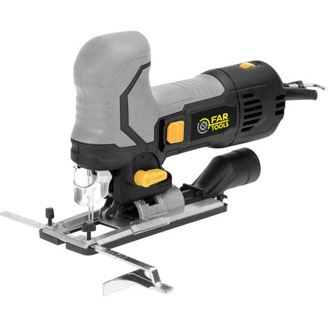 Fartools – Scie sauteuse professionnelle 750W pendulaire – Capacité de coupe bois 80mm, métal 10mm – Variateur de vitesse 800-3000cp/min – Système souffleur (1/5)