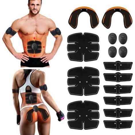 15PCS Appareil de Musculation Fitness Hanche Abdominale Bras Entraîneur Muscle Stimulation Fesses Levage (1/4)