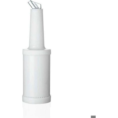 Bec Verseur Gradué - Flacon De Conservation En Polypropylène - 1 L - Hauteur 320 Mm - Diamètre 90 Mm - Lot De 4 Pièces (1/2)