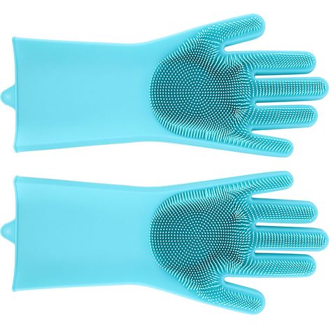 Massage-Duschhandschuhe für Hunde und Katzen – Multifunktionale Reinigungsbürste (1/5)