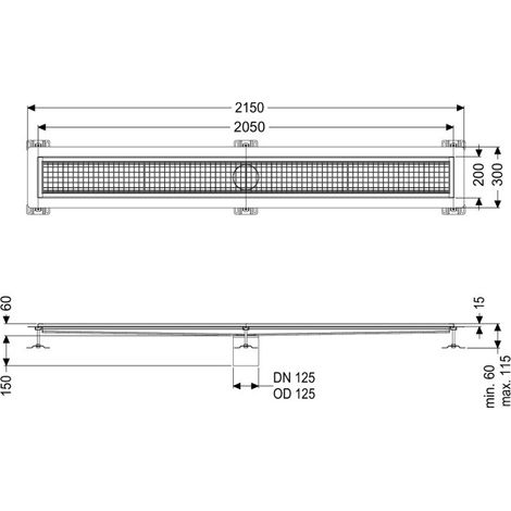 KESSEL 6020200 Caniveau Ferrofix
