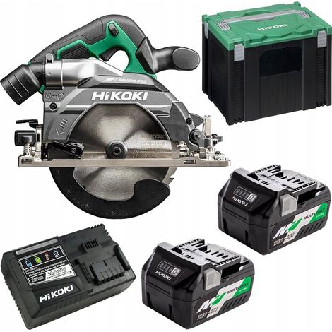 HIKOKI PILARKA TARCZOWA 36V 190mm C3607DB WRZ 2x2,5Ah MV BL HSC (1/3)