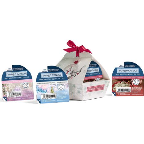 Yankee candle - snow globe wonderland scented wax gift set 220g (1/2)