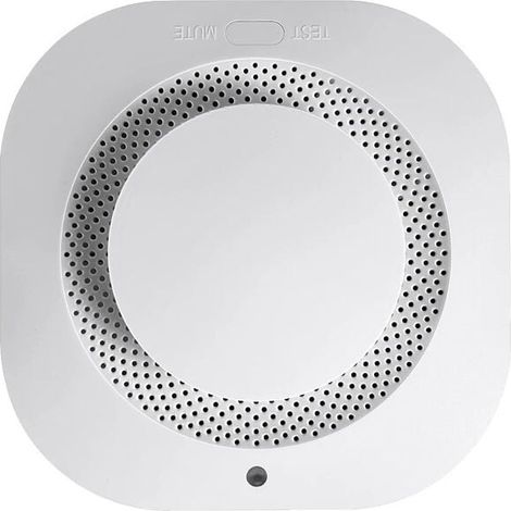 Intelligenter WLAN-Alarm: Kabellose Blitzsirene mit akustischem und optischem Alarm, 80 dB Lautstärke, App-Steuerung, Alarmverbindung mit Tuya Smart-Geräten für die (1/4)