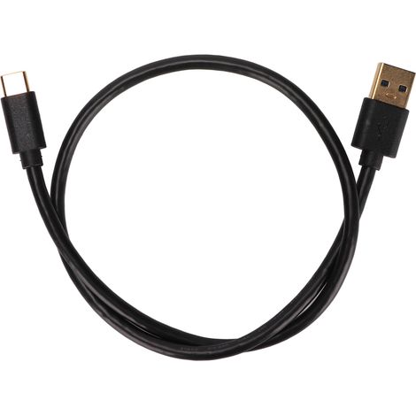 Cable Usb-A Mâle vers Usb-C Mâle - 0,5 m - Transfert de Données et Chargement - Compatible Ordinateur Téléphone Mobile (1/5)