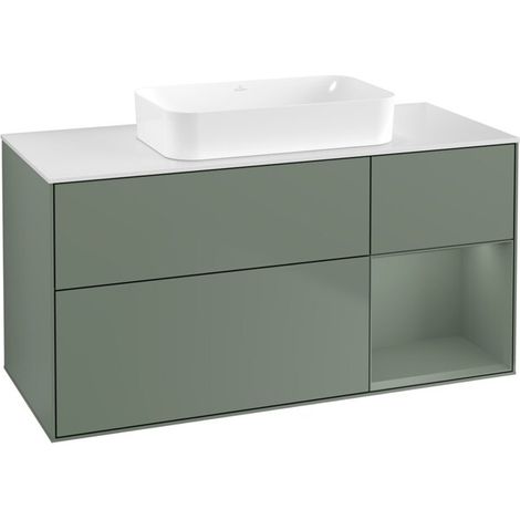 Villeroy & Boch F711GMGM Meuble sous-lavabo Finion F71 (1/2)