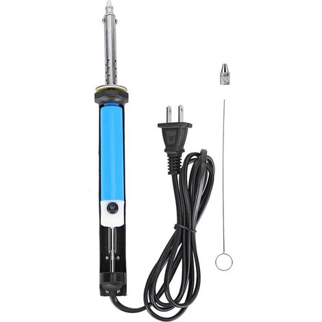 Fer à souder électrique 110V avec pompe à dessouder et stylo désoxydant pour soudure précise (1/5)