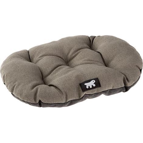 1 - Coussin Pour Chien - Tapis De Niche - En Coton Doux Et Lavable - Pour Intérieur Et Voiture - Marron - 78x50cm (1/4)