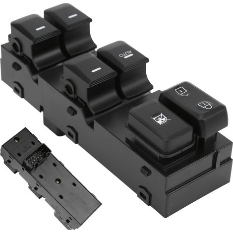 Interrupteur de lève-vitre électrique 935703W400WK Compatible KIA Sportage R 2011-2016, Commutateur de fenêtre, Pièce de rechange OEM (1/5)