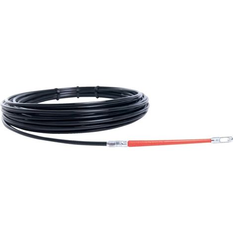 Bande en plastique spéciale RUNPO 1 L. de ruban 15 m rayon courbure 15 mm D. du câble 4 mm RUNPOTEC