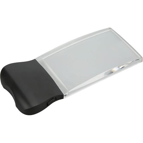 Loupe lumineuse LED, lunettes optiques, prise en main confortable et antidérapante, anti-rayures. (1/5)