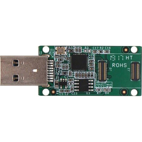 Radxa RockPiEMMC2USB3.0 Lecteur de carte mémoire externe USB 3.1 (Gen 1) vert (1/3)