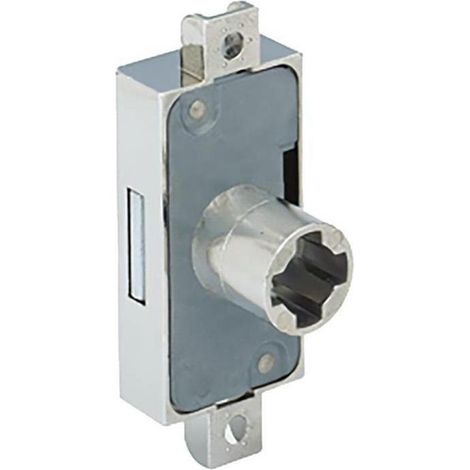 Hettich Zylinderkastenschloss, Prestige 2000, 9133916, 15, Metall, vernickelt