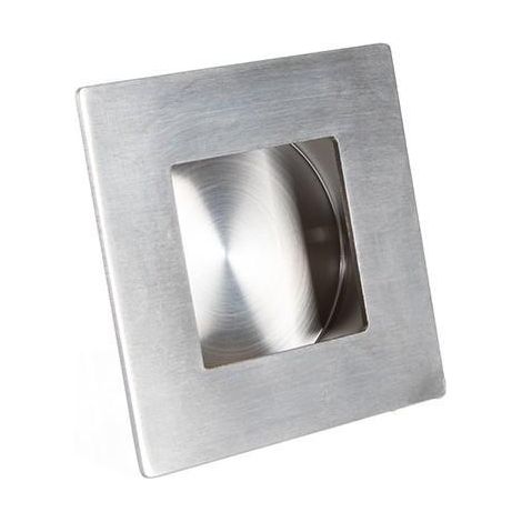 tirador uñero empotrado serie dado. acero inoxidable. inox mate (1/3)
