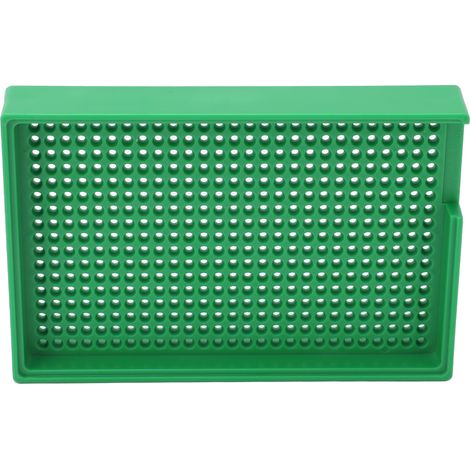 Plateau rangement vis PP trous en V plateau organisation vis trous uniformes pour travail industriel 459 trous 1.5-2mm/0.06-0.08in (1/5)
