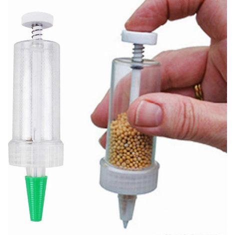 Mini semoir en plastique pour la plantation et la dispersion manuelles (1/5)