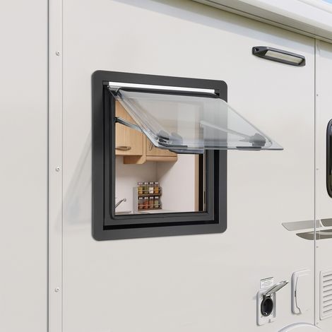 Fenêtre d'exposition 450x500mm pour fourgon camping-car van (1/5)