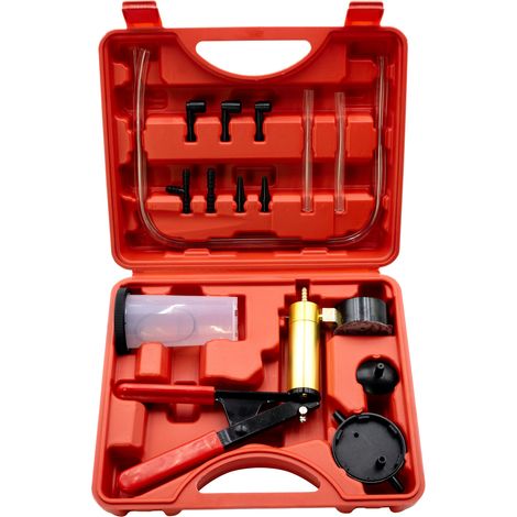 Pompe à Vide Manuelle pour Voiture, Extracteur de Liquide de Frein et d'Huile, Outil de rechange par Aspiration, Kit d'Outils de Réparation Automobile (1/5)