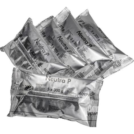 BWT Neutralisationsmittel Neutra P Pulver, zur Neutralisation verbrauchter Lösemittel, 300g, 60979E