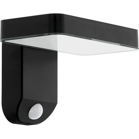 LED Applique extérieure, lampe murale solaire 1 flamme avec (1/5)