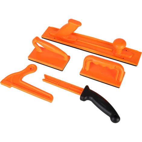 Lot de 5 coffret poussoir baguette bois ABS sécurité ébénisterie pour scies radiales dégauchisseuses rabot composeurs (1/5)