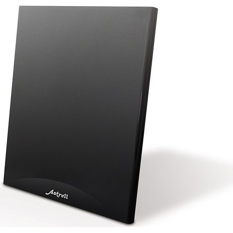 Antenne d'intérieur HD extra-plate 47 dB - noire