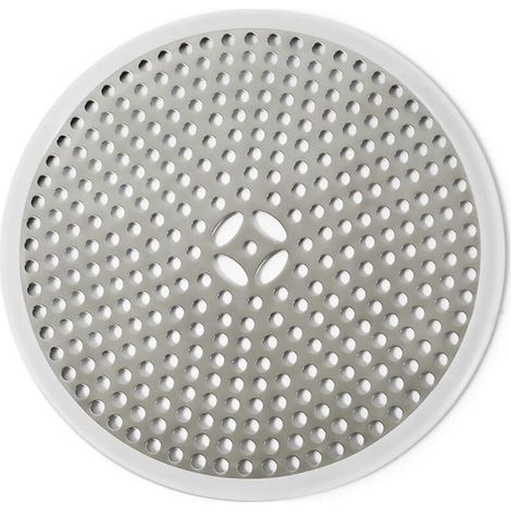 Haarsieb für Dusche und Waschbecken – Abflussfilter, 118 mm Durchmesser, Haarfänger fürs Badezimmer