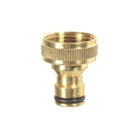 Nez de robinet 100% laiton fileté femelle 15/21 (1/2") (1/2)