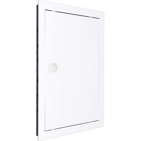 Réglage des volets et des portes Plastique ABS blanc de qualité supérieure Tailles selectionnables. 20x30cm (1/3)