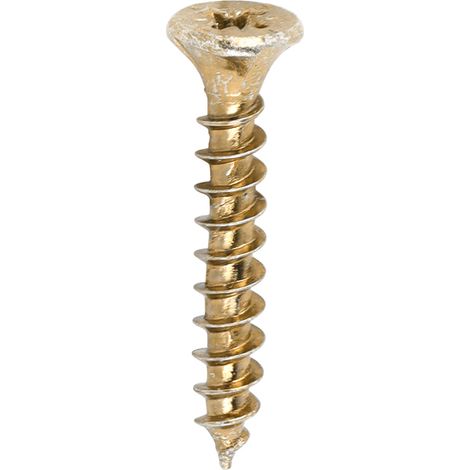 TIMCO Velocity Premium Multi-Use Countersunk Gold Woodscrews - 3.0 x 20