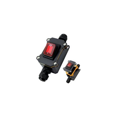 Interrupteur étanche 220 V 30 A à 4 broches, interrupteur à bascule étanche pour appareils mécaniques, lampes médicales, etc.