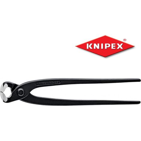 KNIPEX 99 00 250 Tenaglia (pinza per ferraioli e cementisti) atramentata nera 250 mm