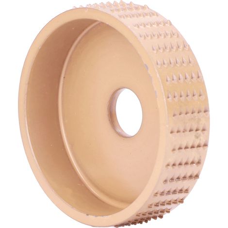 Disque à sculpter le bois en acier tungstène, disque de façonnage pour meuleuse d'angle, accessoire pour le travail du bois, 75 mm, or (1/5)