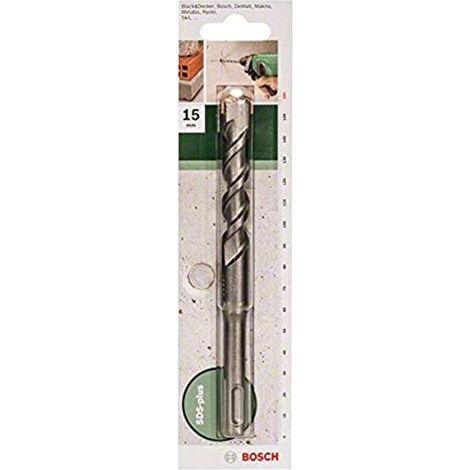 Bosch 2609255531 - Punta per martelli perforatori SDS-Plus, 160 mm, diametro 15 mm (1/4)
