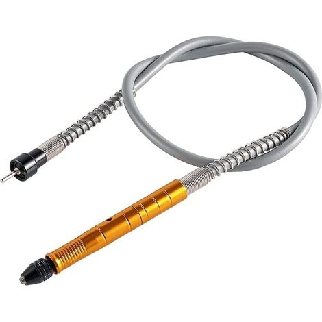 Adaptateur pour arbre flexible - montage, rallonge de perceuse et outil meulage rotatif compatible (1/2)