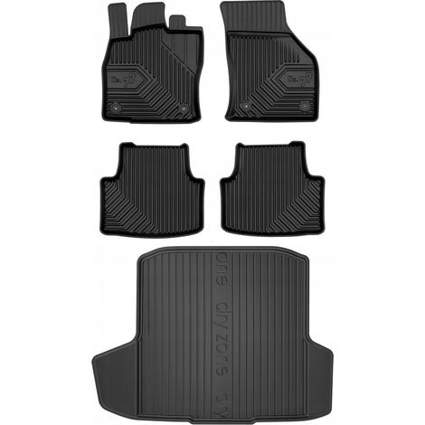 SET 77 Tappetini e tappetino Skoda Octavia 3 Kombi 2012-2020 zwb (1/5)