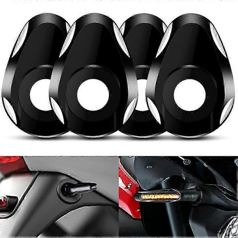 Clignotants Moto 4 Pièces Entretoises Indicateurs Compatibles FZ1 Fazer R6 XSR 700 (1/3)