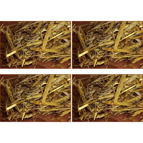 OFFERTA 4 PAGLIA NATURALE PER PRESEPE 80GR