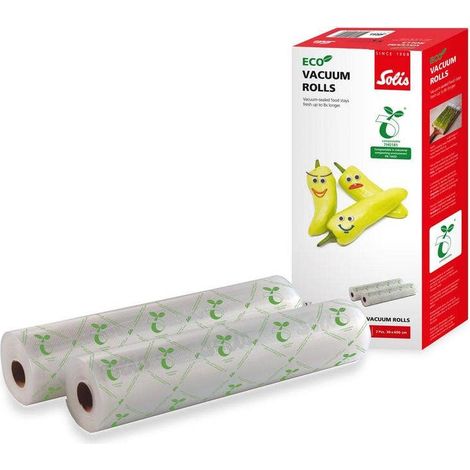Solis Eco film de vacío transparente compostable 30x600cm (1/3)