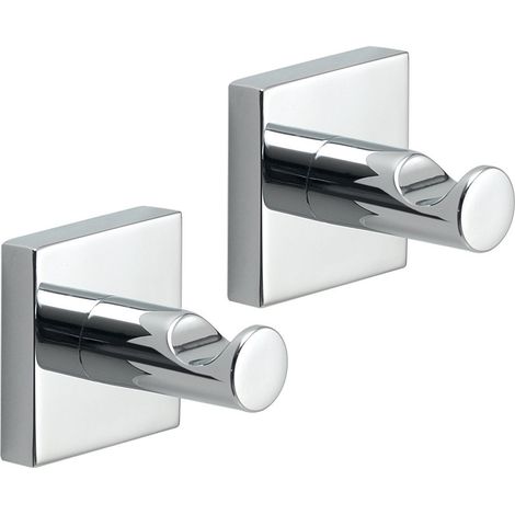 GEDY FJ271300100 FUJI Perchs 2 Piezas Cromo - ref: FJ271300100