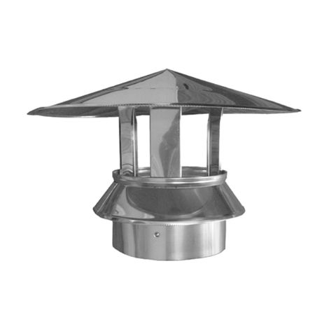 Sombrerete Inox 304 DP Dinak 30x125mm30x125mm Inoxidable (1/4)
