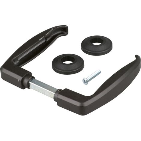 Paire de béquilles 60 x 140mm porte 35-50mm - Alberts (1/2)