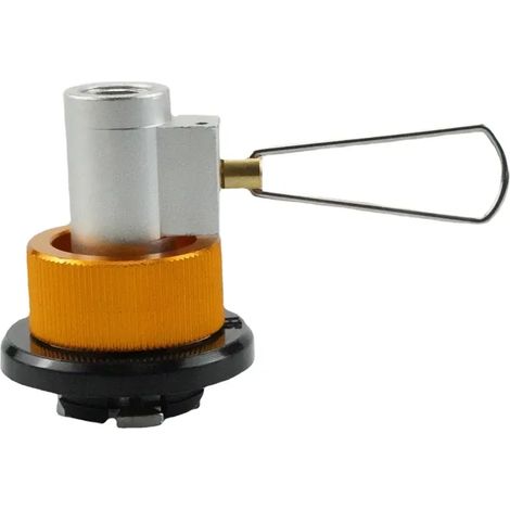 Adaptateur de gonflage pour réservoir de réchaud de camping extérieur, adaptateur de bouteille de gaz MAPP à charge mutuelle isobutane/butane, recharge de gaz pour vaporisateur, réchauds de cuisine po (1/5)
