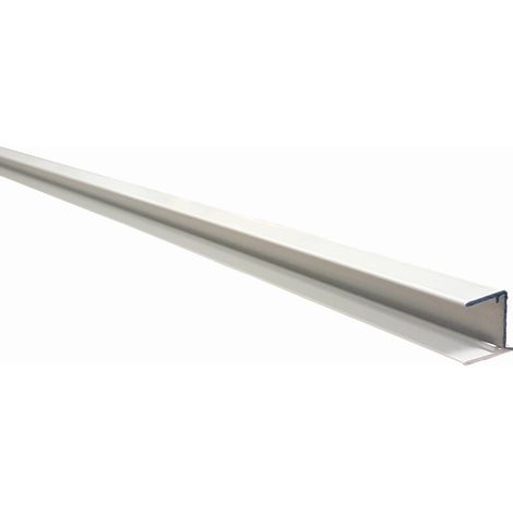 Profilo di chiusura per lastre in policarbonato alveolare 32mm - Bianco, 98cm