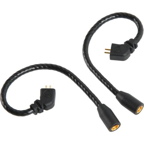 Câble MMCX vers 0.78mm 2 broches pour écouteurs TFZ et KZ, connecteur mâle-femelle, conducteur OFC. (1/5)