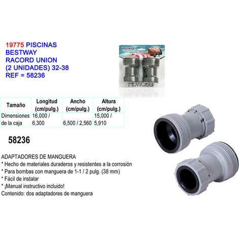 Union Racord pour piscines (2 unités) 32-3858236