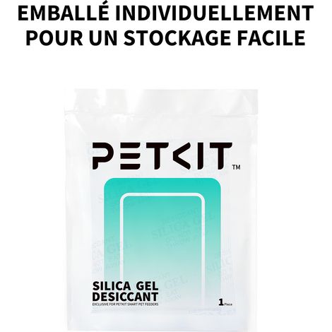 Lot de 5 déshydratants pour distributeurs intelligents – Haute absorption d'humidité – Convient à tous types de distributeurs PETKIT